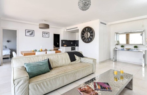 Herzliya Pituach Apartment | Relaxing Herzylia Get-A-Way with Pool & Family Amenities