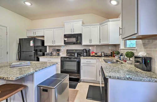 Granite Shoals House | Tranquil Granite Shoals Retreat with Fire Pit & Spa