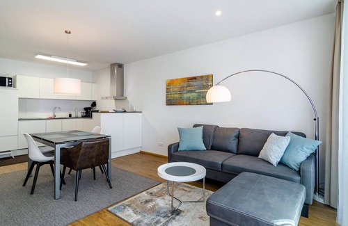 Ueberlingen Apartment | Inviting Modern Apartment "Alex" with Ocean View & Wi-Fi