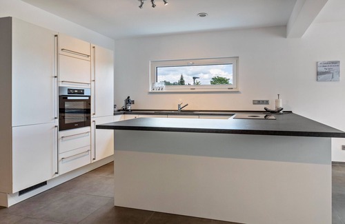Hilzingen Apartment | Modern Holiday Apartment "Schmuckstück" with Spa & Mountain View