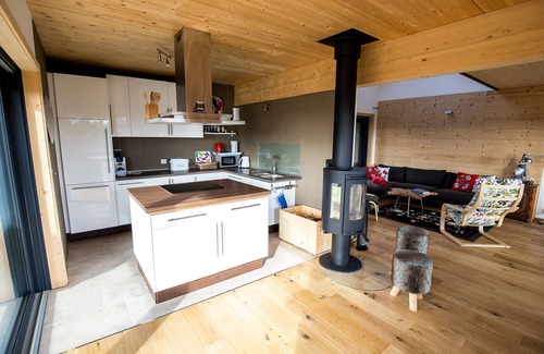 Nissedal House | Modern Holiday Chalet at Nissedal: Pet-Friendly Retreat