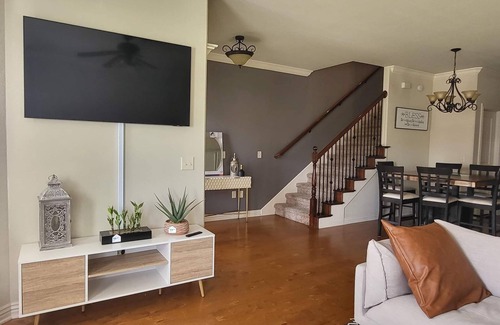 Lowell House | Stylish Home in Lowell: Perfect for Families with Kitchen