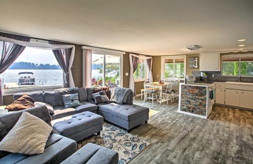 McKenna House | Exceptional Lake Lawrence Retreat with Dock & Hot Tub