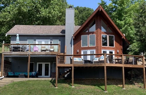 Gravois Mills House | Modern Lakefront Retreat with Pool & Dock - 10/10 Rated