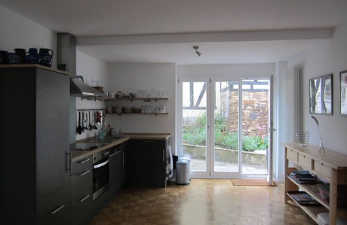 Unkel House | Stylish Half-Timbered House with Ocean View & Pool