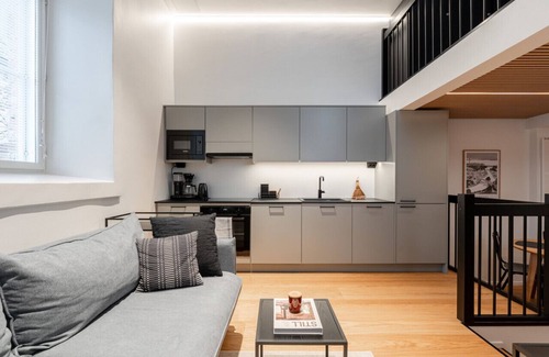 Tampere Apartment | Modern loft apartment in historical building next to Tampere downtown and Lake Pyhäjärvi