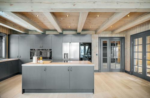 Hol Municipality House | Modern Log Cabin For Whole Family At Geilo