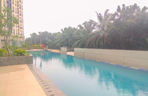 Depok Apartment | Stylish 2BR Apartment in Transpark Cibubur by Travelio