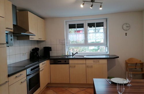 Wutoeschingen Apartment | Stylish 2-Bedroom Apartment with Balcony & Pool Access