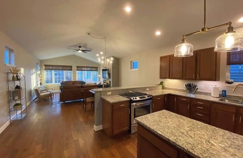 Lower East Side House | Unrivaled Stay Steps from Brady St with Spa & Kitchen