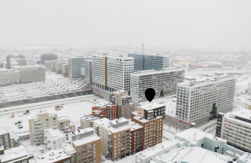 Pasila Apartment | Elegant 3BR Apartment in Helsinki Tripla - Rated 9.4/10
