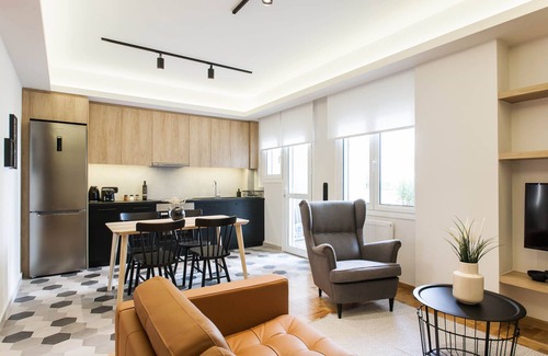 Pangrati Apartment | Modern Minimalist 3BD Apartment in Hilton District Awaits