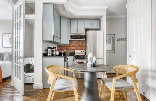 Tudor City Apartment | Modern 2BR Murray Hill Retreat near UN with Essential Amenities