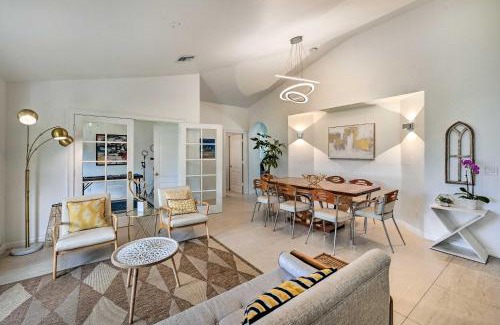 Palm River Estates House | Modern Naples Retreat with Oceanfront Pool & Spa