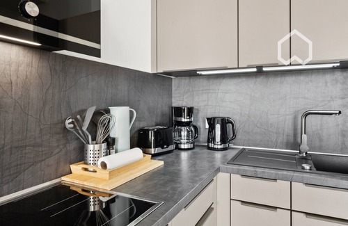Zwenkau Apartment | Modern new-build apartment with balcony - living in Zwenkau