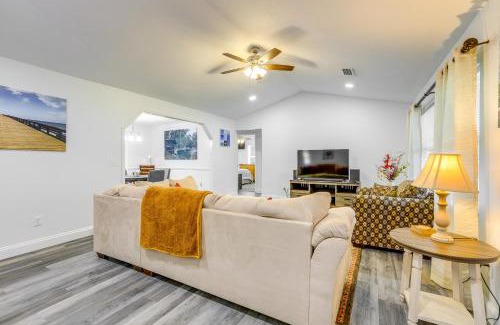 Ocala House | Stylish Ocala Oasis: Family-Friendly with Fire Pit & Grill
