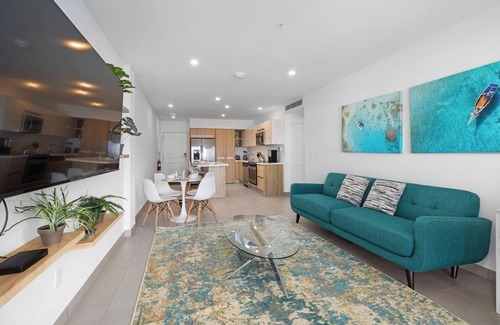 Oranjestad Condo | Modern Oceanview Retreat at Downtown Oranjestad