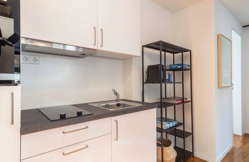 Wangen im Allgaeu Apartment | Stylish City Center Apartment with Wi-Fi and Breakfast