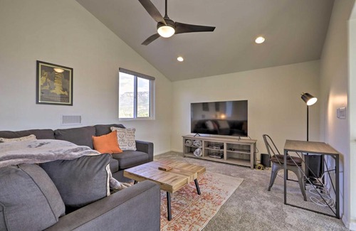 Pine House | Inviting Pine Retreat with Deck and Scenic Views