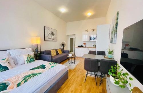 Nove Mesto Apartment | Modern Prague 1 Retreat with Stunning Museum Views