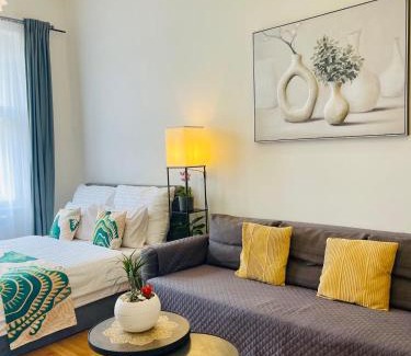 Nove Mesto Apartment | Modern Prague 1 Retreat with Stunning Museum Views