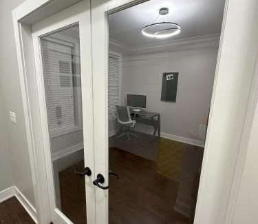 South Newton House | Affordable Modern Queen Suite in a Family-Friendly Home