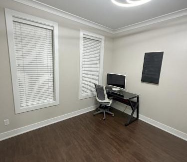 South Newton House | Affordable Modern Queen Suite in a Family-Friendly Home