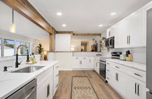 Spokane House | Top-Rated Modern Rancher Oasis with Private Pool