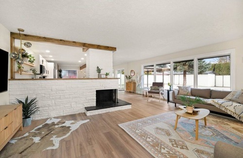 Spokane House | Top-Rated Modern Rancher Oasis with Private Pool