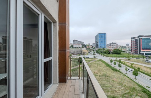 Mahmutbey Apartment | Modern Studio Flat with Balcony and Family-Friendly Amenities