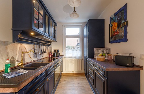 Wernigerode House | Stylish Renovated Half-Timbered House with Spa & Kitchen