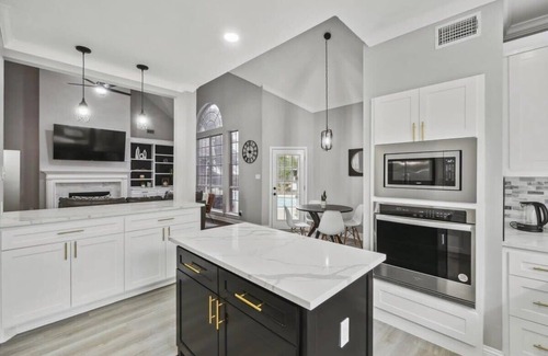 Rowlett House | Ultimate Poolside Retreat with Backyard Oasis & Cinema