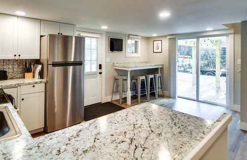 Stark House | Modern Stark Home with Game Room, Grill & Fire Pit Awaits