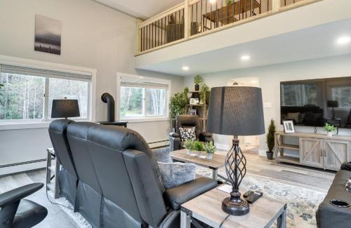 Stark House | Modern Stark Home with Game Room and Cozy Fire Pit