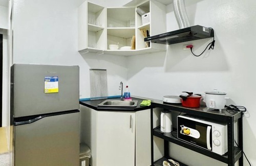 Mandurriao Apartment | Modern Studio at Avida Towers Atria with Pool Access