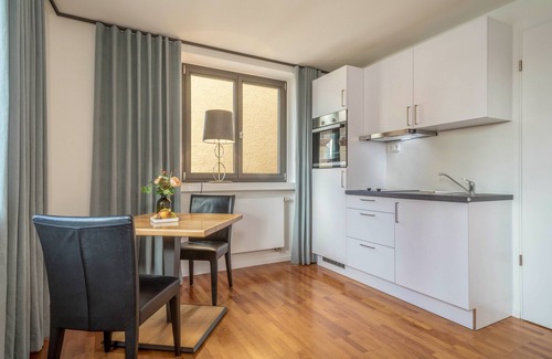 Wangen im Allgaeu Apartment | Central Modern 1-Room Apartment with Wi-Fi and Spa Access