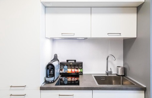 Ostend Apartment | Modern Studio with Balcony & King Bed - Pet Friendly Stay