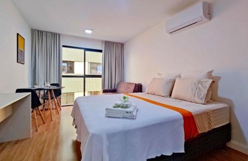 Sao Benedito Apartment | Modern Studio in Central PGO301 with Pool & 10/10 Rating