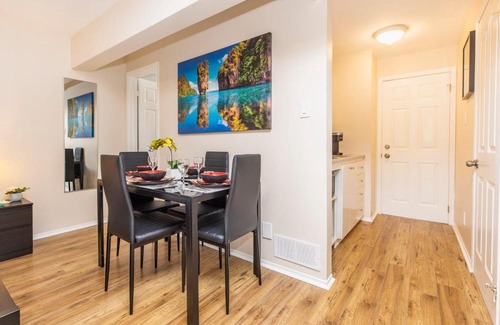 Centrepointe Apartment | Stylish Studio with King Bed in Central Ottawa
