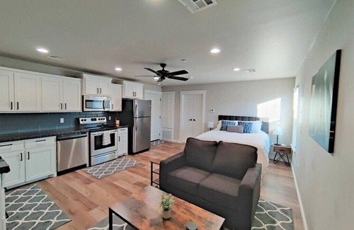 Tahlequah Apartment | Stylish Studio Steps from Dining and Shopping, Rated 10/10