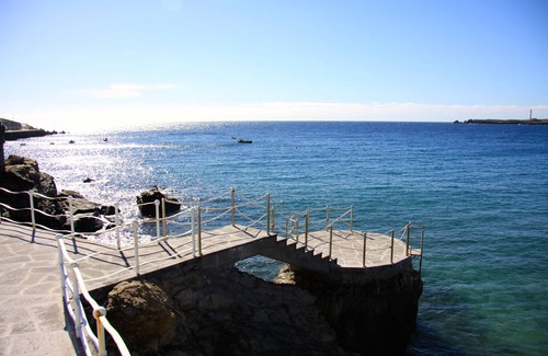 La Sabinita Apartment | Sunny Studio with Roof Terrace & Sea Views - Rated 10/10