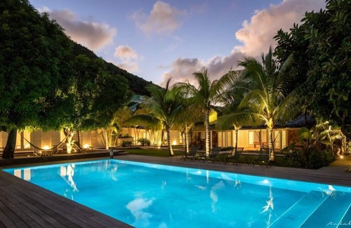 Vitet Villa | Modern 7-Bedroom Villa Steps from the Beach with Pool & Spa
