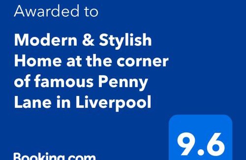 Liverpool House | Modern Home Near Penny Lane: Rated 9.5/10 for Families