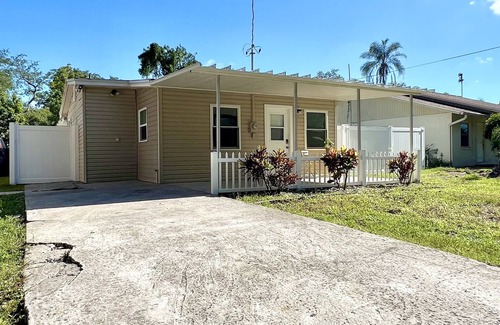 Citrus Park House | Stylish Tiny Home with Pool and Pet-Friendly Amenities