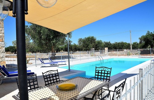 Castellana Grotte Villa | Elegant Trulli Retreat with Private Pool and Ocean Views