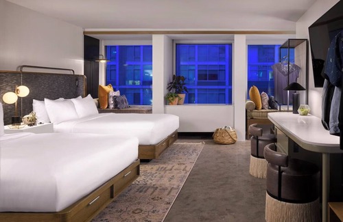 Downtown Washington D.C. Hotel | Modern Two Queen Beds, Yours Truly DC, Ideal Location by White House