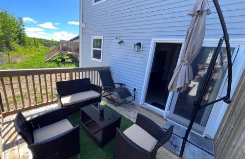 Dieppe Apartment | Modern Vacation Home with Private Hot Tub near Airport