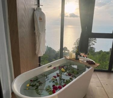Kvariati Villa | Outstanding Villa with Panoramic Sea Views and Private Beach