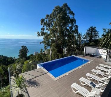 Kvariati Villa | Outstanding Villa with Panoramic Sea Views and Private Beach