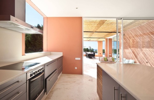 Sant Josep de sa Talaia Villa | Elegant Villa Es Calo with Infinity Pool and Ocean Views